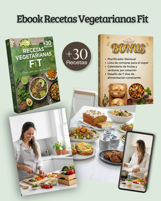 Recetas Vegetarianas Fit: Comer sano nunca fue tan fácil